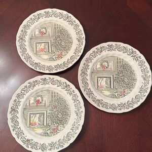 Johnson Brothers Merry Christmas Dinner Plates
